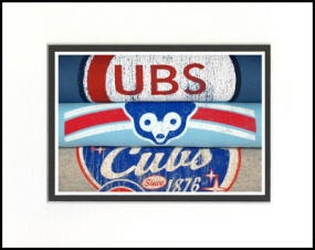 Chicago Cubs Vintage T-Shirt Sports Art